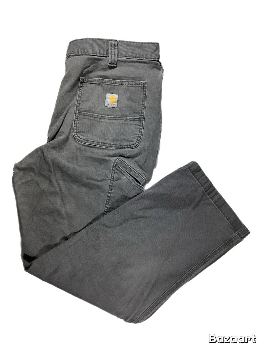 Carhartt Relaxed Fit Straight Leg Work Pants Men’s 38x32 Utility Dark Gray